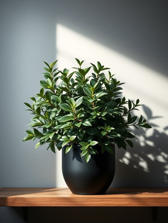 tropical houseplant with resilience