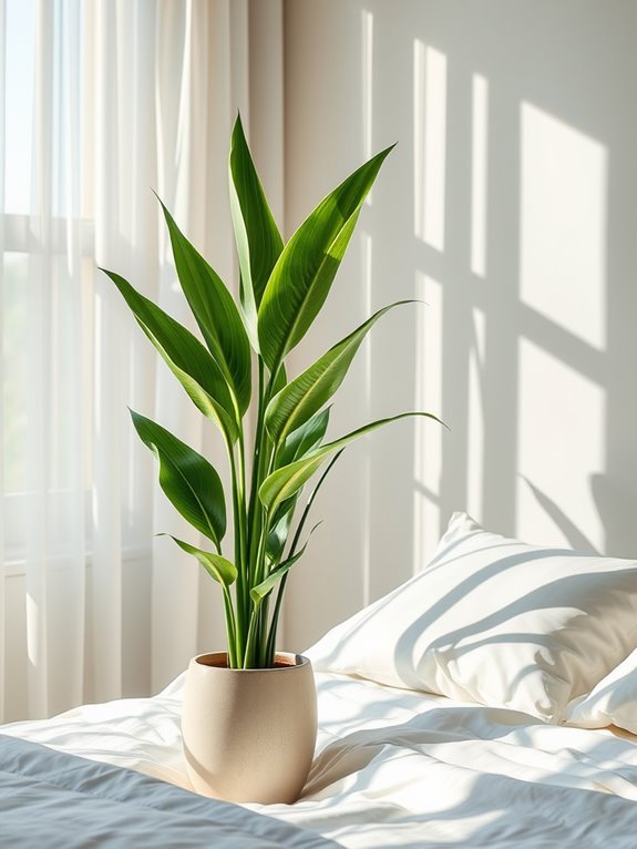 tropical houseplant with resilience