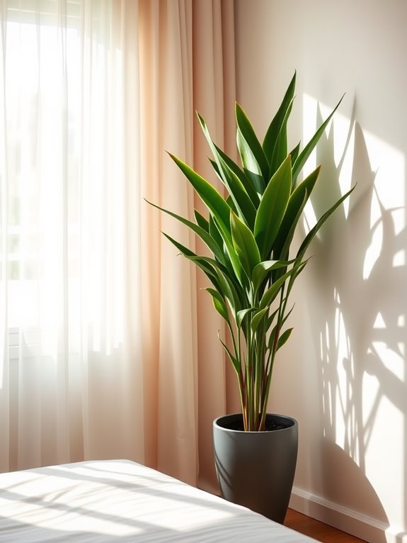 tropical houseplant with resilience