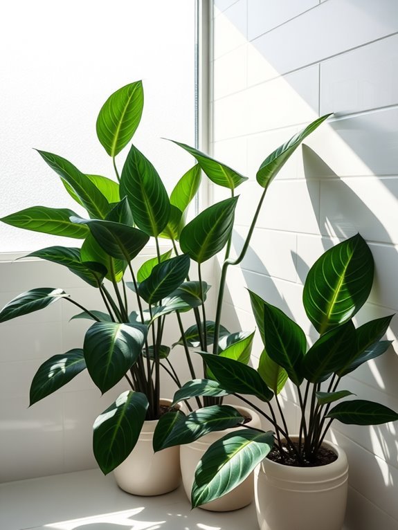 tropical indoor houseplant beauty