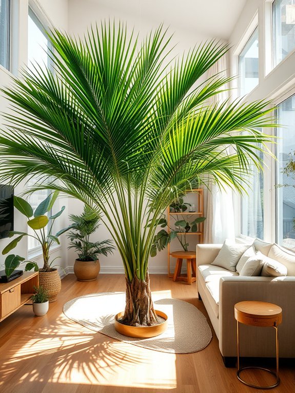 tropical indoor houseplant beauty