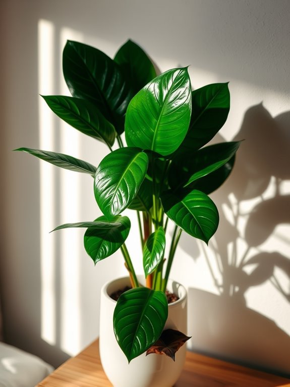 tropical indoor houseplant species