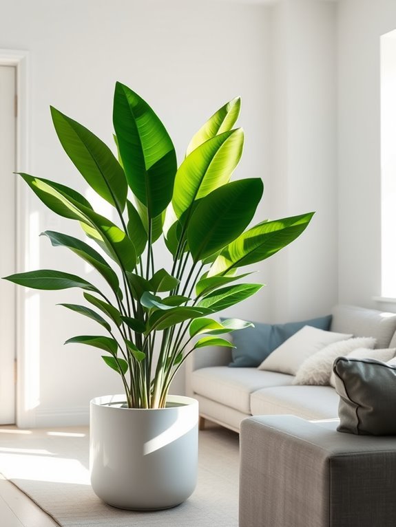 tropical indoor houseplant species