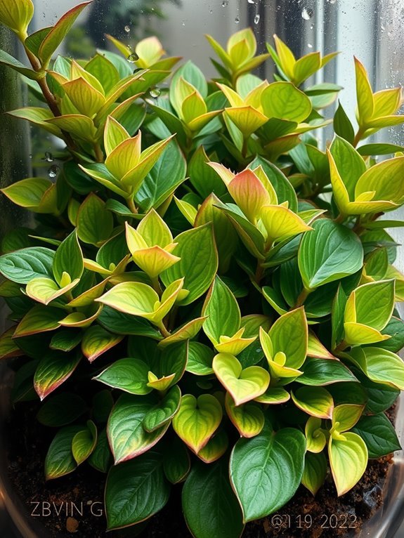 tropical indoor houseplant species