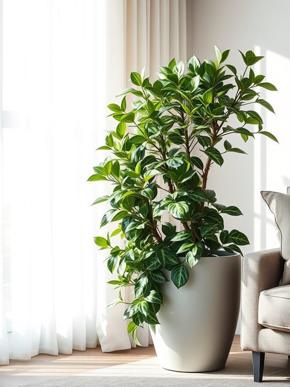 tropical indoor houseplant variety
