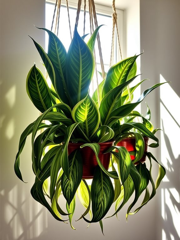 tropical indoor ornamental plant