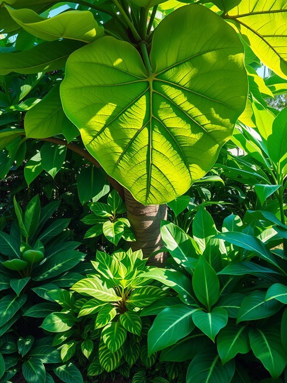 tropical indoor ornamental plant
