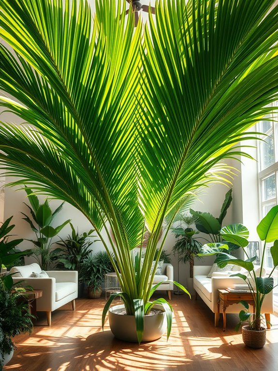 tropical indoor ornamental plant