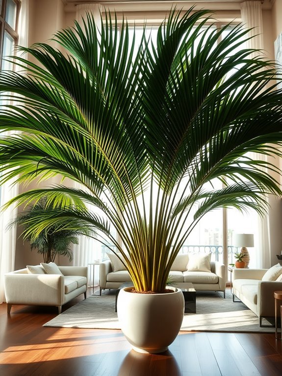 tropical livistona palm species