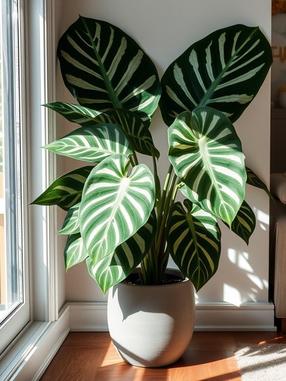 tropical ornamental foliage plant