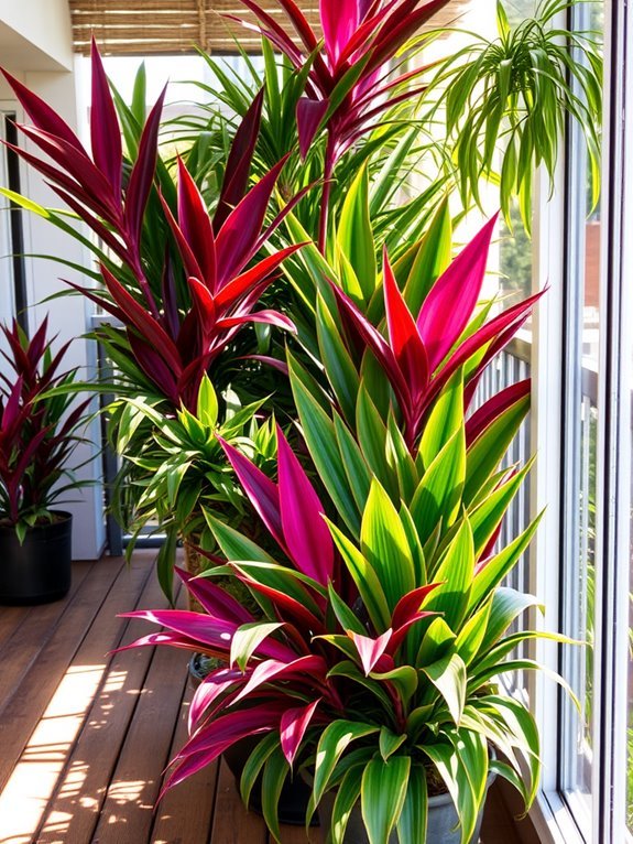 tropical ornamental foliage plant