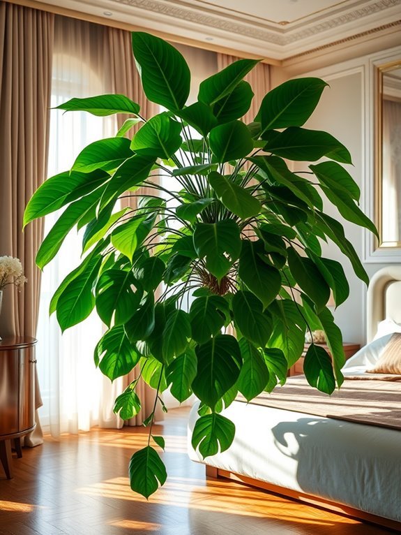 tropical ornamental houseplant species