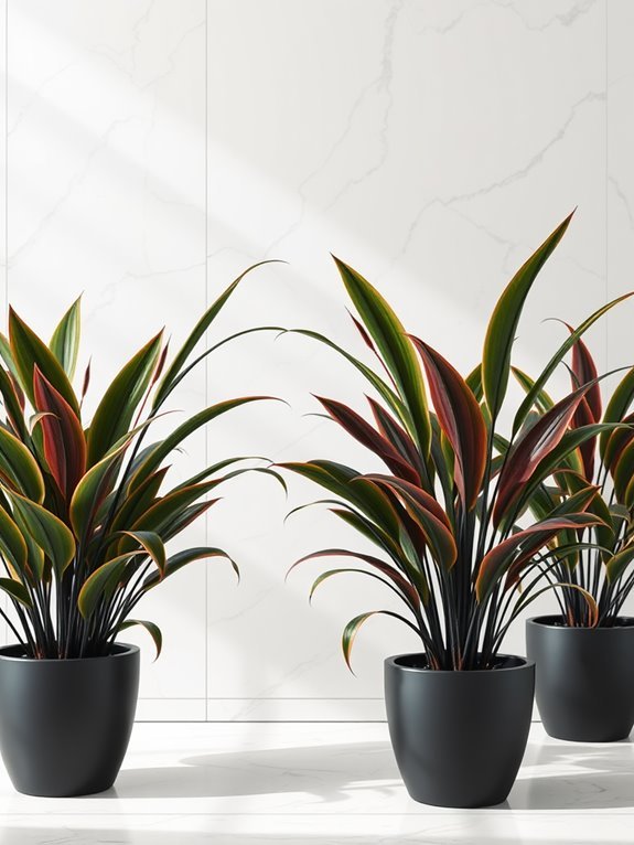 tropical ornamental houseplant species