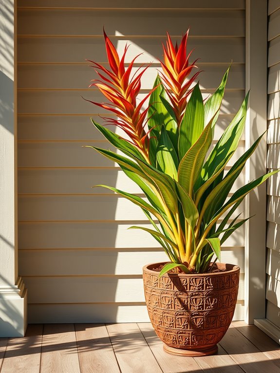 tropical ornamental houseplant species