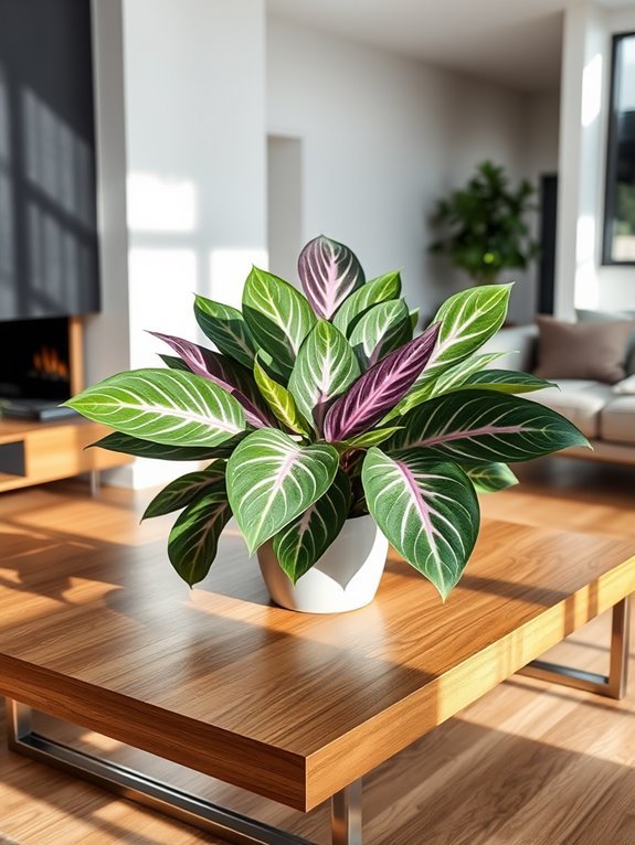 tropical ornamental houseplant species