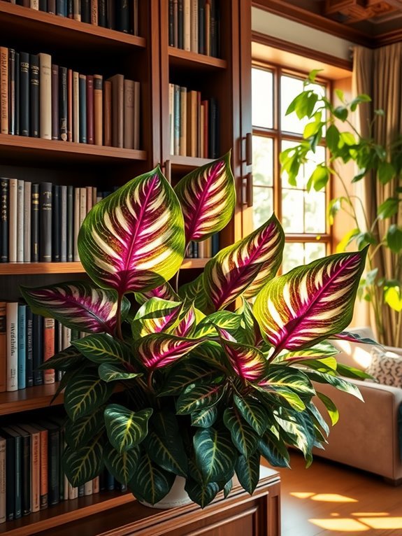 tropical ornamental houseplant species