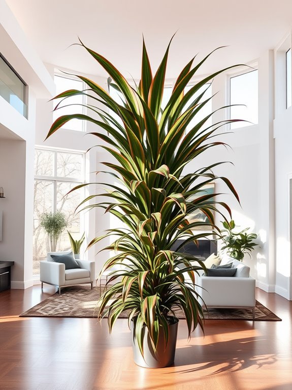tropical ornamental houseplant variety