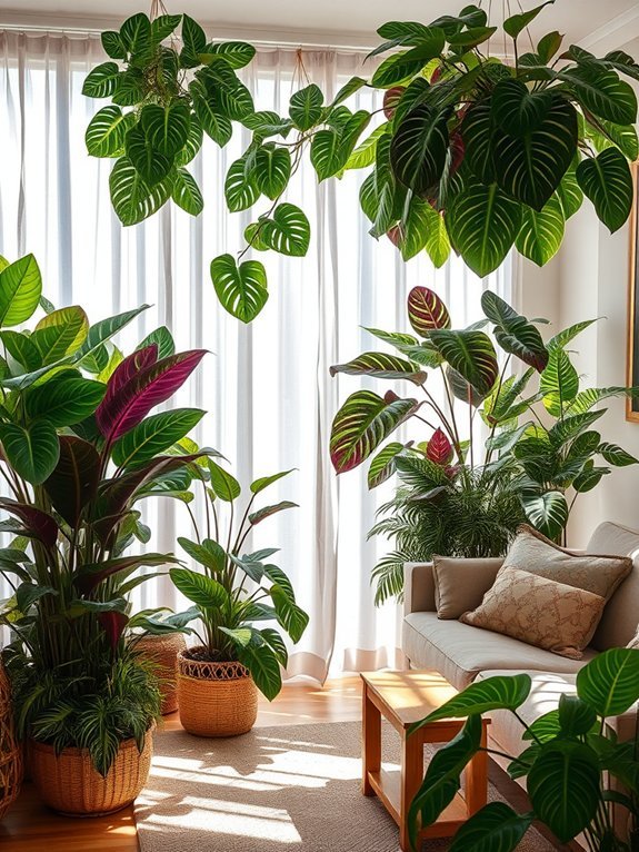 tropical ornamental houseplant variety