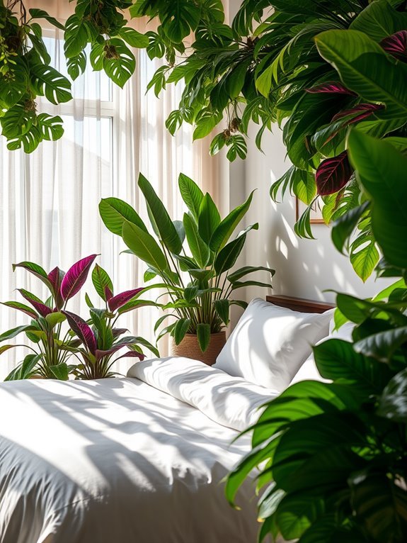 tropical ornamental houseplant variety