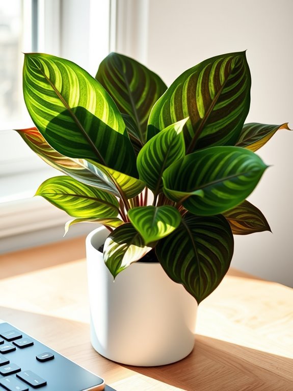 tropical ornamental houseplant variety