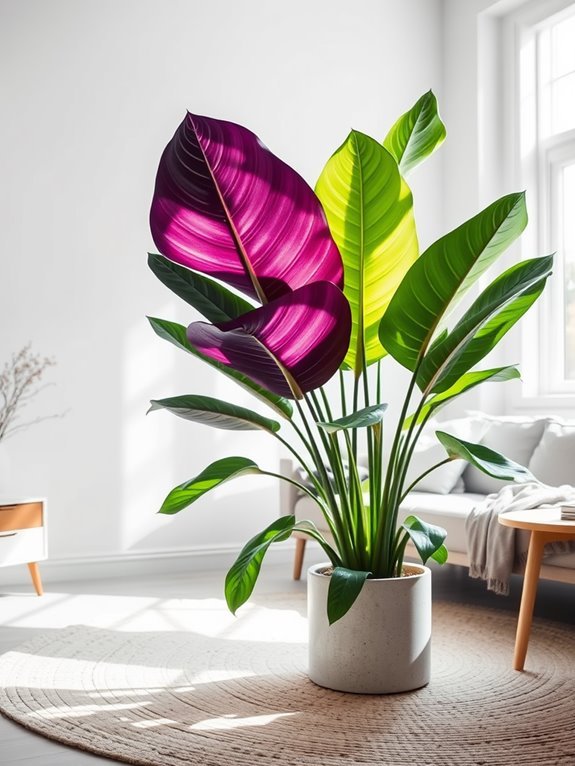tropical ornamental houseplant variety