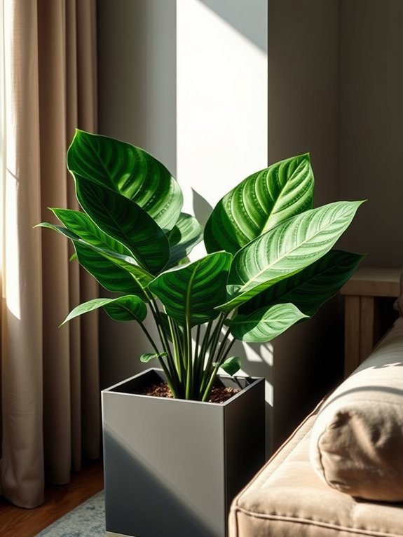 tropical ornamental houseplant variety