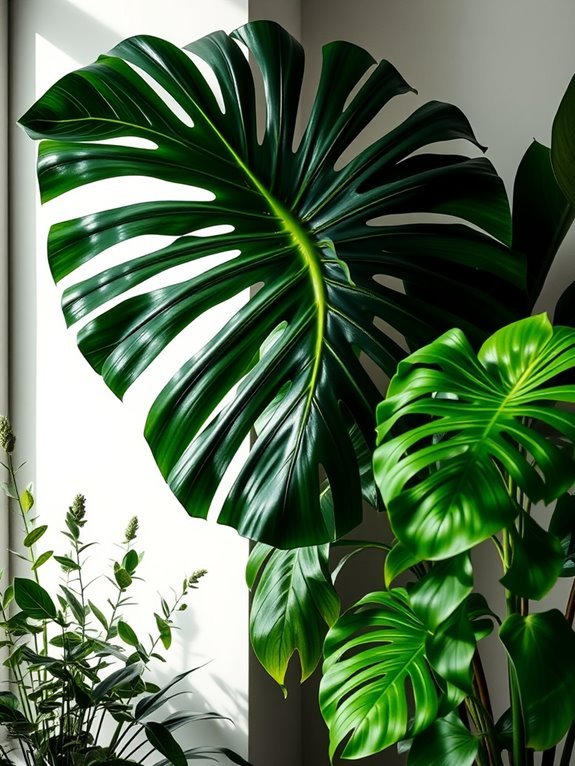 tropical plants and herbs