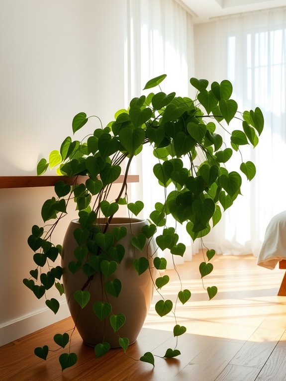 tropical trailing houseplant variety