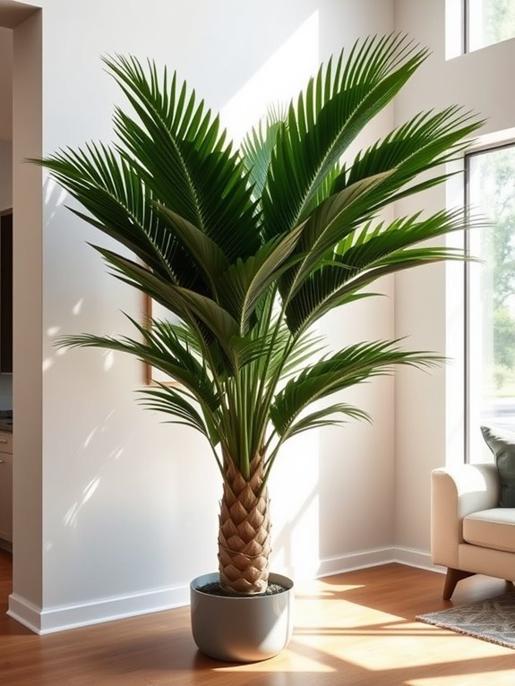 tropical tree with bottle shape