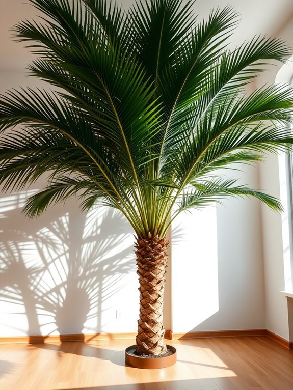 tropical washingtonia palm species