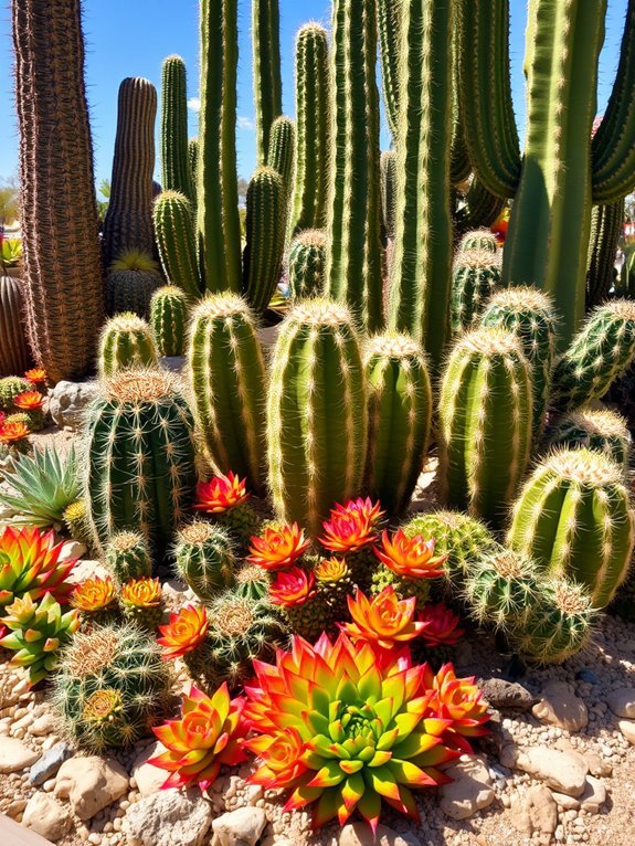 unique artificial cactus decor