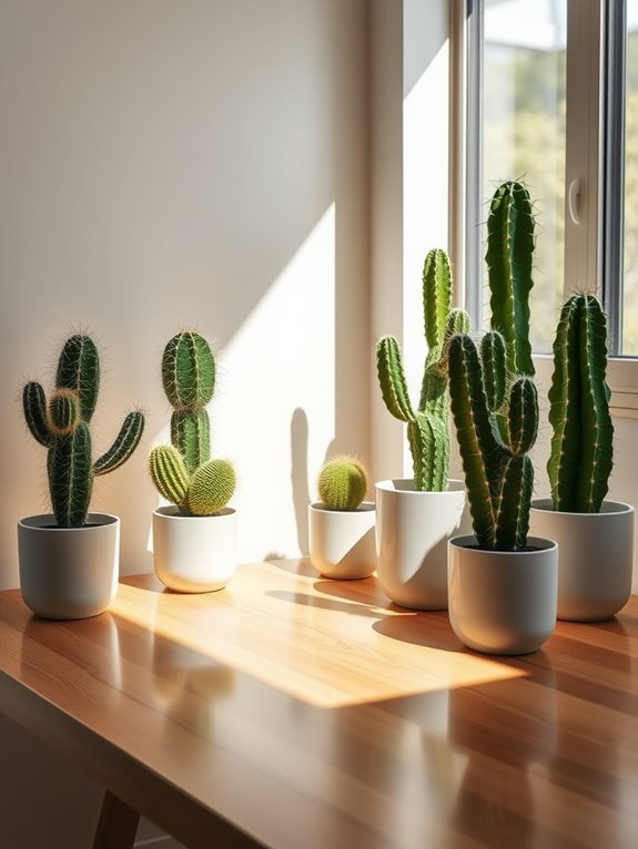 unique cacti home decor