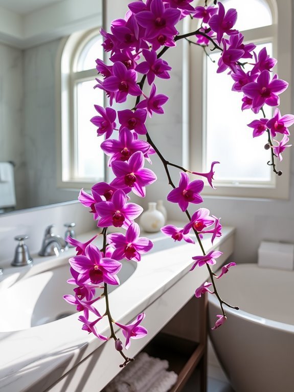 unique small flowering orchid