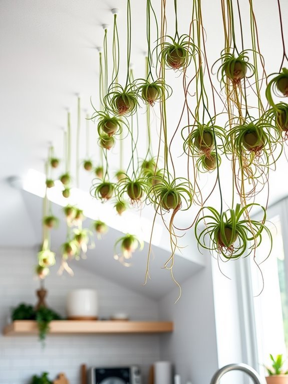 unique soil free aerial plant