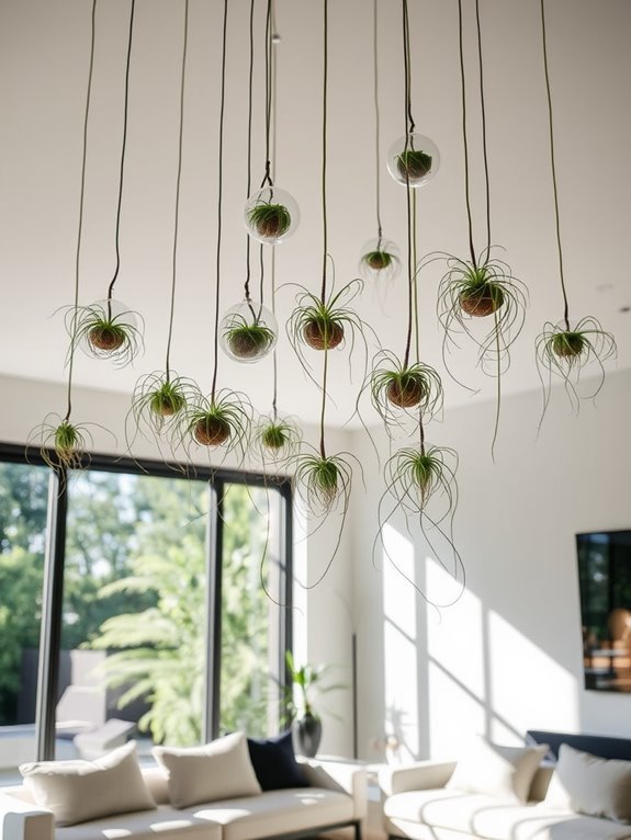 unique soil less decorative plant