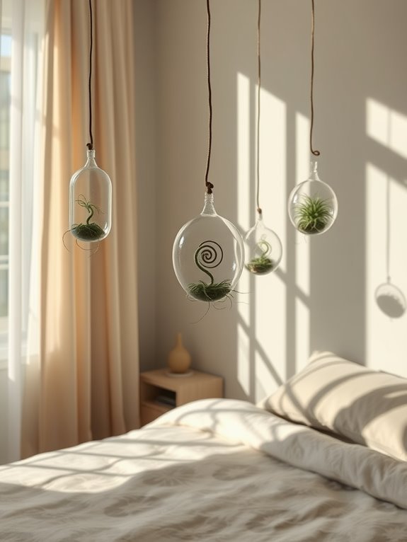 unique soil less decorative plants