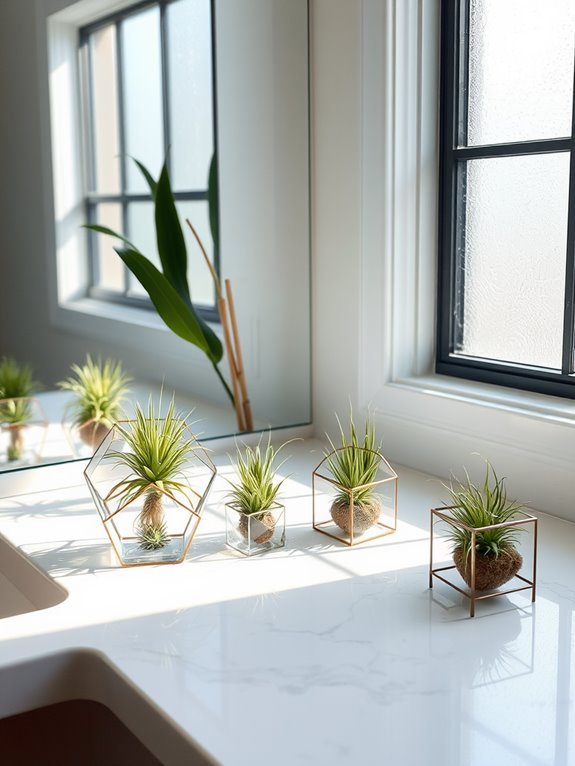 unique soil less indoor greenery
