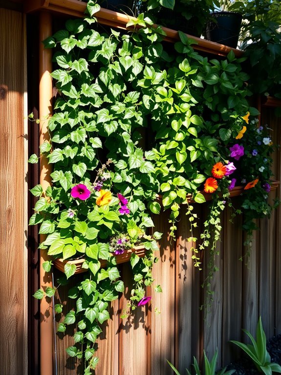 urban gardening in gutters