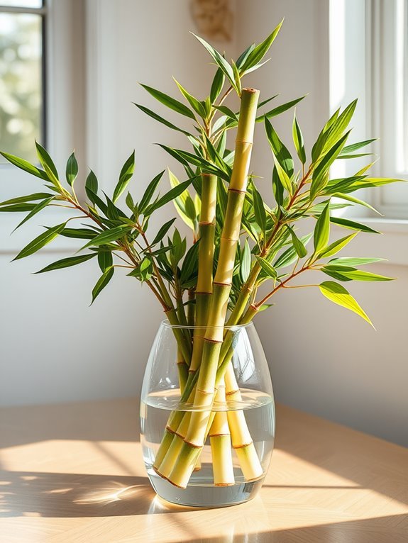 variegated bamboo plant variety