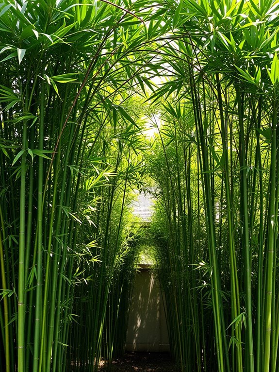 veitch s bamboo plant species