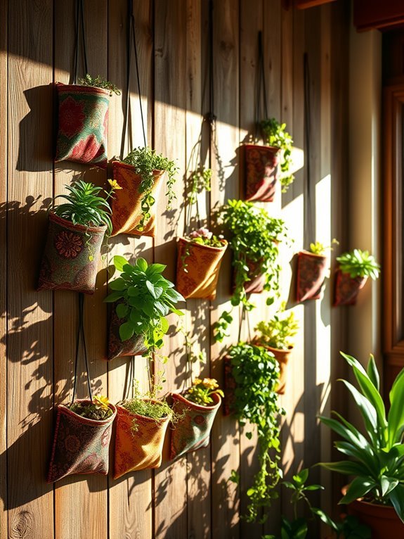 versatile gardening fabric pockets