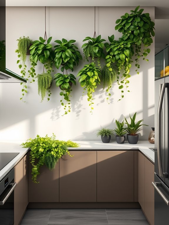 vertical garden decoration idea