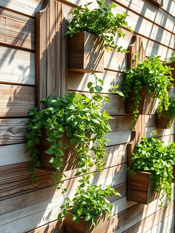 vertical garden display option