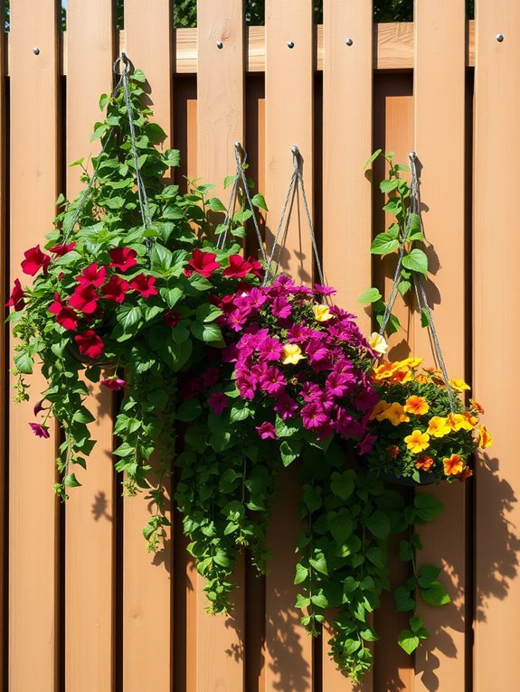 vertical garden hanging planters