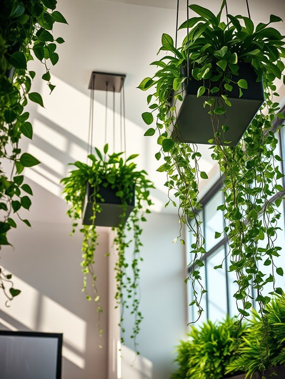 vertical garden storage solution