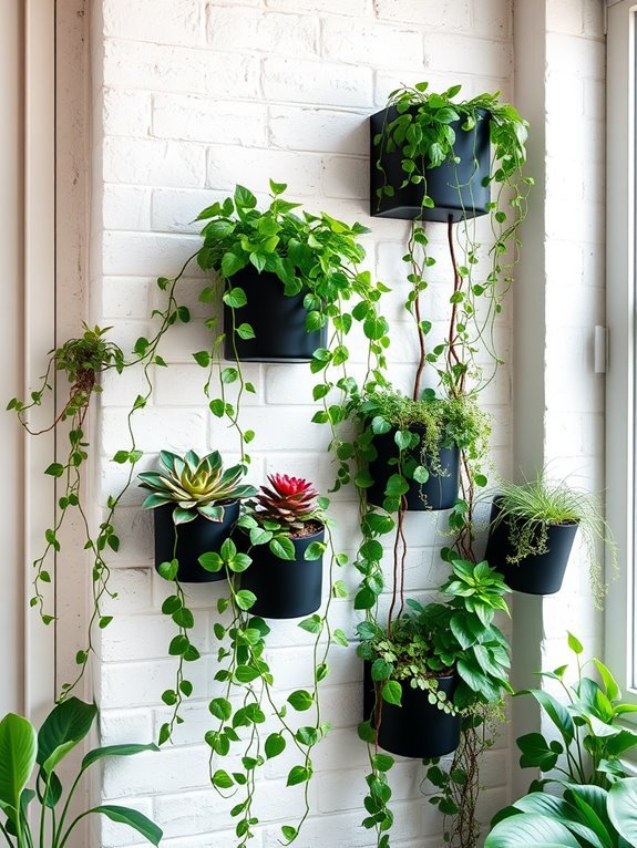 vertical gardening display solution
