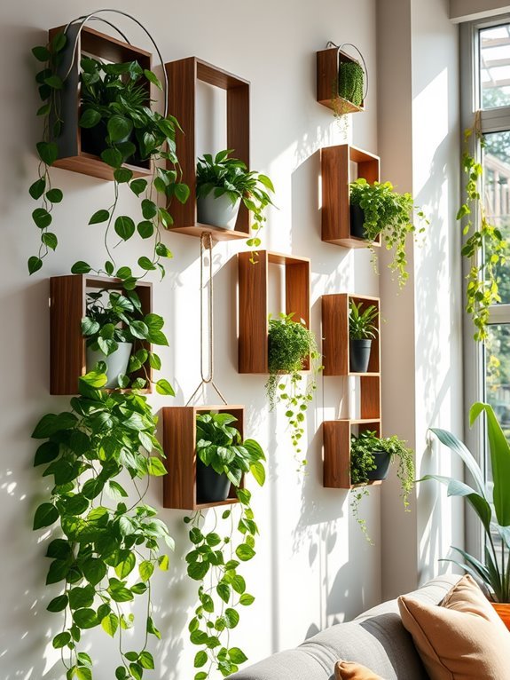 vertical gardening display solution