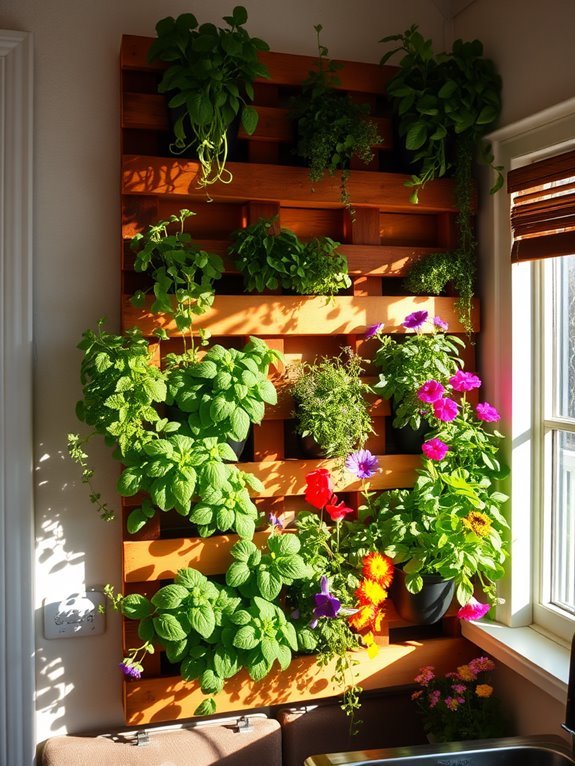 vertical gardening on walls