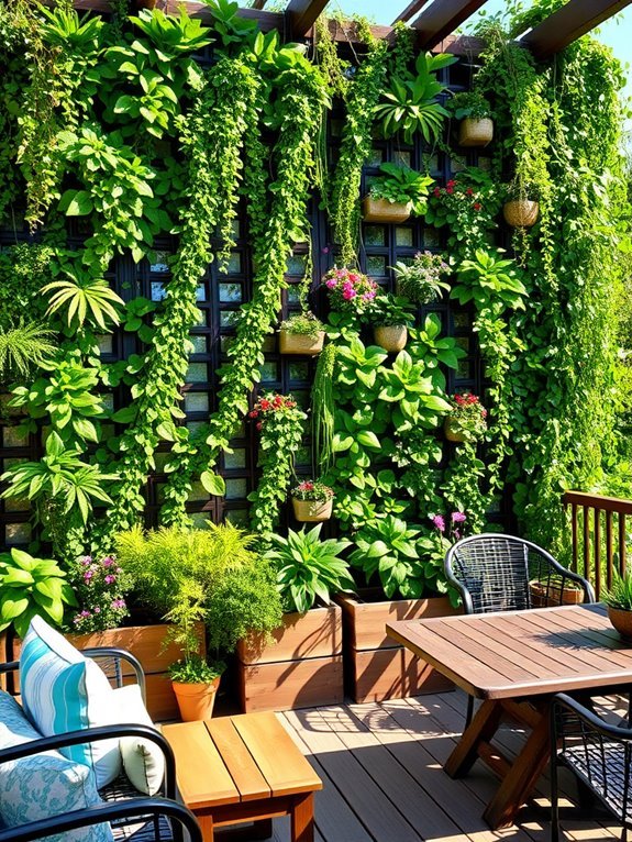vertical gardening wall systems