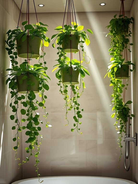 vertical gardening with fabric
